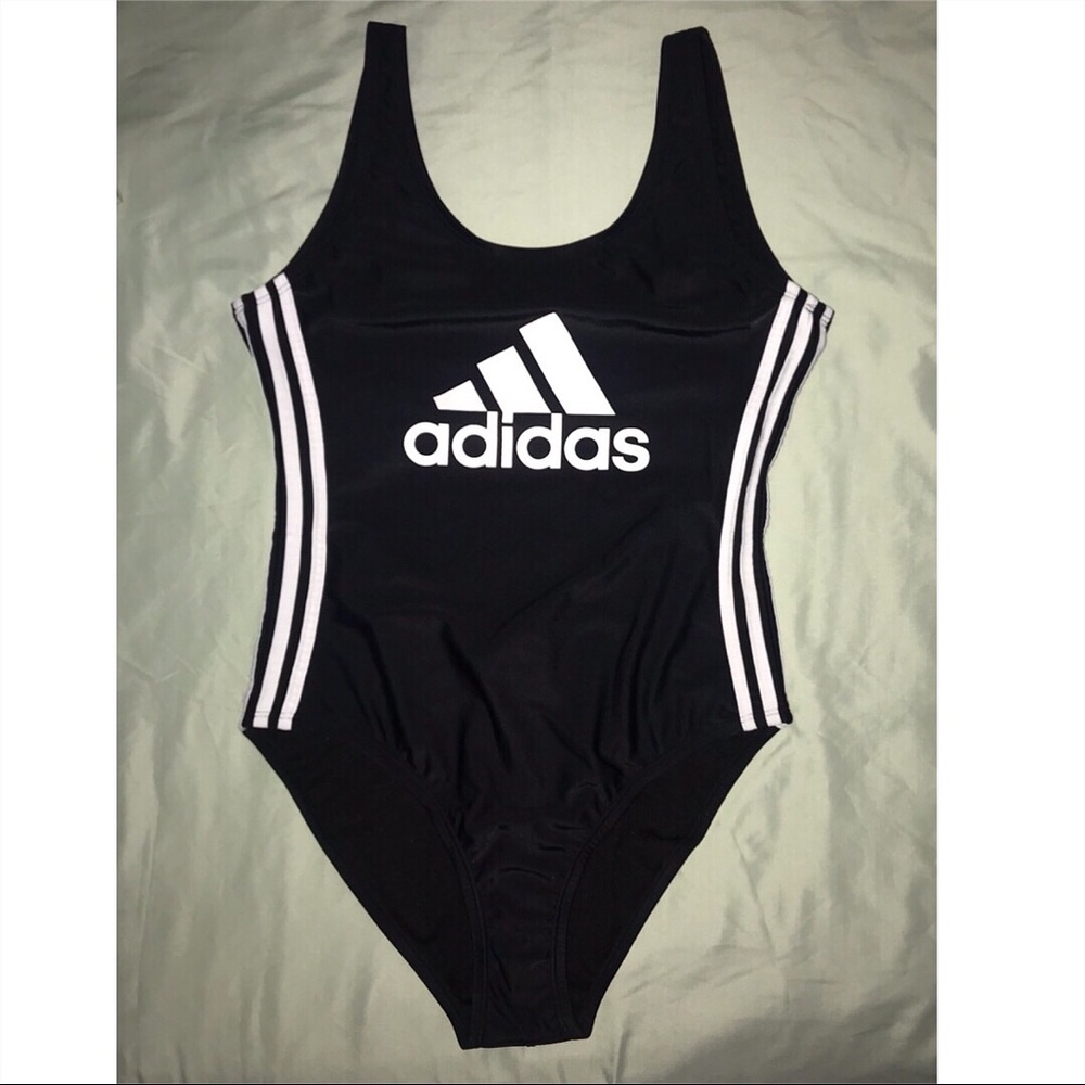 New Adidas Black Swimsuit with tags